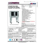 Southbend PCG50S/TD-PRO Platinum Pro Series 5-Shelf Single Deck Full Size Standard Liquid Propane Convection Oven with Touchscreen Controls and Temperature Probes - 50,000 BTU Southbend PCG50S/TD-PRO Platinum Pro Series 5-Shelf Single Deck Full Size Standard Liquid Propane Convection Oven with Touchscreen Controls and Temperature Probes - 50,000 BTU