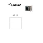 Garland MCO-E-5-C Single Deck Half Size Electric Convection Oven - 208V, 3 Phase, 5.6 kW