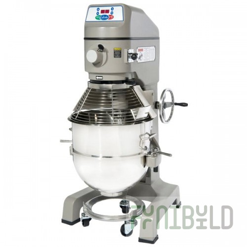 Globe SP60 60 Qt. Planetary Floor Mixer with Guard & Standard Accessories - 208V, 3 Phase, 3 hp
