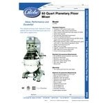 Globe SP60 60 Qt. Planetary Floor Mixer with Guard & Standard Accessories - 208V, 3 Phase, 3 hp Globe SP60 60 Qt. Planetary Floor Mixer with Guard & Standard Accessories - 208V, 3 Phase, 3 hp