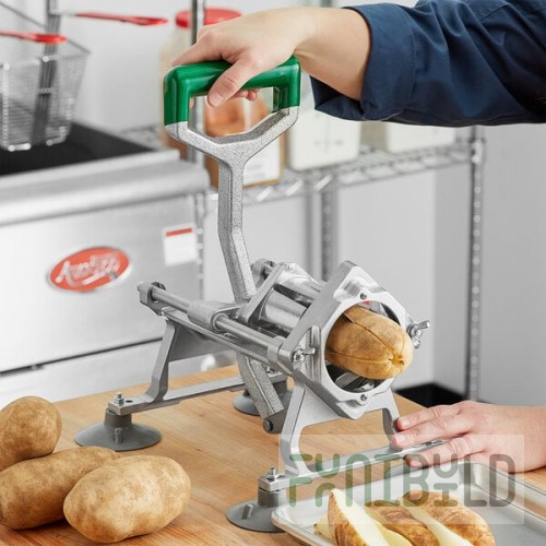 Garde FCWDG6SC Heavy-Duty 6-Wedge Potato / Fry Cutter with Suction Cup Feet