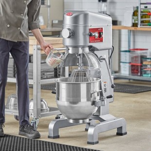 Avantco MX40H 40 Qt. Planetary Floor Mixer with Guard & Standard Accessories - 240V, 2 hp Avantco MX40H 40 Qt. Planetary Floor Mixer with Guard & Standard Accessories - 240V, 2 hp