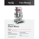 Avantco MX40H 40 Qt. Planetary Floor Mixer with Guard & Standard Accessories - 240V, 2 hp Avantco MX40H 40 Qt. Planetary Floor Mixer with Guard & Standard Accessories - 240V, 2 hp