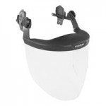 Ergodyne 60245 Skullerz 8995 Clear Anti-Scratch Anti-Fog Face Shield with Adapter for Skullerz Full Brim Hard Hats