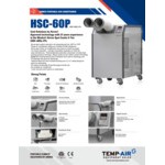 Airrex 5 Ton Portable Air-Cooled Air Conditioner HSC-60P - 60,000 BTU, 220V, 1 Phase