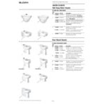 Sloan 24501401 ADA Height Elongated Wall-Mounted Battery-Powered Sensor Toilet with G2 8111 Polished Chrome Flushometer - 1.28 GPF Sloan 24501401 ADA Height Elongated Wall-Mounted Battery-Powered Sensor Toilet with G2 8111 Polished Chrome Flushometer - 1.28 GPF