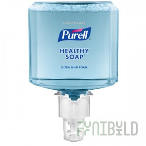 PURELL® 5075-02 Healthcare Healthy Soap® ES4 1200 mL Ultra Mild Foam Hand Soap - 2/Case