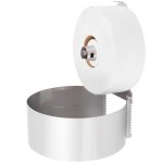 Bobrick B-2890 Jumbo Roll Surface-Mounted Single Roll Toilet Tissue Dispenser with Satin Finish Bobrick B-2890 Jumbo Roll Surface-Mounted Single Roll Toilet Tissue Dispenser with Satin Finish
