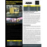 AlorAir Sentinel HD55S Gold Commercial-Grade Dehumidifier - 115V