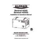 AlorAir Sentinel HD55S Gold Commercial-Grade Dehumidifier - 115V