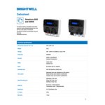 Brightwell Quantura 200 Q200P-BT/C/U9 Twin Pump Chemical Dosing System for Liquid Detergents - 100-240V Brightwell Quantura 200 Q200P-BT/C/U9 Twin Pump Chemical Dosing System for Liquid Detergents - 100-240V