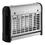 Lavex Zap N Trap Stainless Steel Indoor Insect Trap / Bug Zapper with 1150 sq. ft. Coverage - 120V, 26W