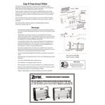 Lavex Zap N Trap Stainless Steel Indoor Insect Trap / Bug Zapper with 1150 sq. ft. Coverage - 120V, 26W