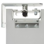 Regency Double Aluminum Swinging Traffic Door with 9