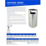 Commercial Zone 782029 Leafview 20 Gallon Oval Stainless Steel Trash Can Commercial Zone 782029 Leafview 20 Gallon Oval Stainless Steel Trash Can