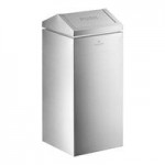 Lancaster Table & Seating 33 Gallon Stainless Steel Decorative Indoor Three-Stream Trash Can Lancaster Table & Seating 33 Gallon Stainless Steel Decorative Indoor Three-Stream Trash Can