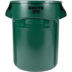 Rubbermaid® FG262000DGRN BRUTE 20 Gallon Green Round Trash Can Rubbermaid® FG262000DGRN BRUTE 20 Gallon Green Round Trash Can