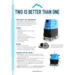 Mytee 7303LX Air Hog Corded Vacuum Booster - 7 Gallon - 115V