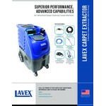 Lavex Single 3-Stage Heated Carpet Extractor with 15' Hoses and 12 Lavex Single 3-Stage Heated Carpet Extractor with 15' Hoses and 12