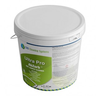 CRB Cleaning Systems Ultra Pro AbZorb AB15 15 lb. Citrus Scented Dry Organic Carpet Cleaner Compound CRB Cleaning Systems Ultra Pro AbZorb AB15 15 lb. Citrus Scented Dry Organic Carpet Cleaner Compound