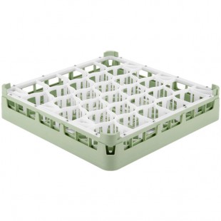 Vollrath 52790 Signature Lemon Drop Full-Size Light Green 30-Compartment 2 13/16