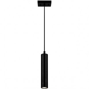 Canarm Carver Matte Black Modern Pendant Light - 120V, 50W