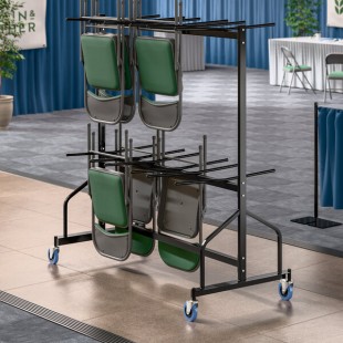 Lancaster Table & Seating Folding Chair Dolly - 84 Chair Capacity Lancaster Table & Seating Folding Chair Dolly - 84 Chair Capacity