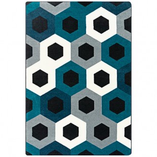Joy Carpets Kid Essentials Hexed 10' 9 Joy Carpets Kid Essentials Hexed 10' 9