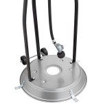 Backyard Pro Courtyard Series PH1STL Steel Portable Propane Outdoor Patio Heater - 47,000 BTU Backyard Pro Courtyard Series PH1STL Steel Portable Propane Outdoor Patio Heater - 47,000 BTU