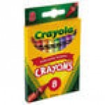 Crayola 523008 Classic 8-Count Assorted Crayons Crayola 523008 Classic 8-Count Assorted Crayons
