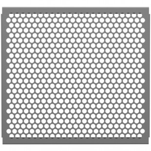 SelectSpace 3' Stock Gray Circle Pattern Partition Panel