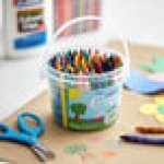 Choice 100-Count Bulk School Crayon Bucket
