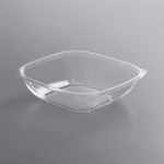 Fineline 15048M-BK Super Bowl Plus 48 oz. Black Square PET Plastic Bowl - 300/Case Fineline 15048M-BK Super Bowl Plus 48 oz. Black Square PET Plastic Bowl - 300/Case