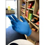 Noble Powder-Free Disposable Exam Grade Nitrile 4.5 Mil Thick Textured Gloves - Large - 100/Box Noble Powder-Free Disposable Exam Grade Nitrile 4.5 Mil Thick Textured Gloves - Large - 100/Box