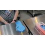 Noble Powder-Free Disposable Exam Grade Nitrile 4.5 Mil Thick Textured Gloves - Large - 100/Box Noble Powder-Free Disposable Exam Grade Nitrile 4.5 Mil Thick Textured Gloves - Large - 100/Box