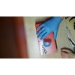 Noble Powder-Free Disposable Exam Grade Nitrile 4.5 Mil Thick Textured Gloves - Large - 100/Box Noble Powder-Free Disposable Exam Grade Nitrile 4.5 Mil Thick Textured Gloves - Large - 100/Box