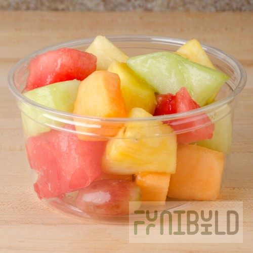 Bare by Solo 12 oz. Clear Deli Container - 500/Case