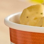 Choice 12 oz. Double Poly-Coated Paper Soup / Hot Food Cup with Black Vented Paper Lid - 250/Case