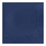 Creative Converting 951137 Navy Blue 3-Ply Guest Towel / Buffet Napkin - 192/Case Creative Converting 951137 Navy Blue 3-Ply Guest Towel / Buffet Napkin - 192/Case