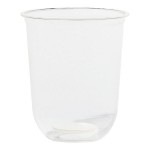 Tossware Natural 16 oz. Customizable Plant-Based PLA Plastic Rounded Bottom Arc 98 mm Cold Cup - 1,000/Case Tossware Natural 16 oz. Customizable Plant-Based PLA Plastic Rounded Bottom Arc 98 mm Cold Cup - 1,000/Case