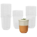 Tossware Natural 16 oz. Customizable Plant-Based PLA Plastic Rounded Bottom Arc 98 mm Cold Cup - 1,000/Case Tossware Natural 16 oz. Customizable Plant-Based PLA Plastic Rounded Bottom Arc 98 mm Cold Cup - 1,000/Case