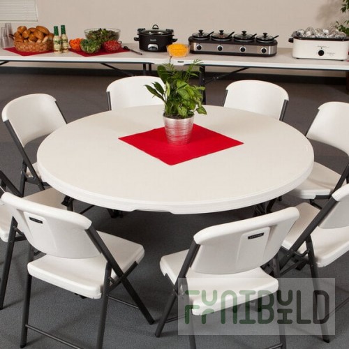 Lifetime Round Folding Table, 60