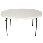 Lifetime Round Folding Table, 60