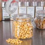 Libbey 17209925 25.25 oz. Garden Jar with Clamp Lid - 6/Case