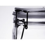 Libbey 17209925 25.25 oz. Garden Jar with Clamp Lid - 6/Case