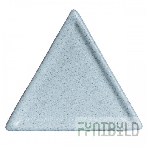 G.E.T. Enterprises DT200SB Bugambilia Classic Textured Finish Sky Blue Granite Resin-Coated Aluminum 4 1/2