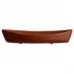 G.E.T. Enterprises BT031-MOD-CH Bugambilia 6.9 Qt. Smooth MOD Finish Chocolate Resin-Coated Aluminum Deep Boat