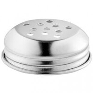 TableCraft Chrome Plated Metal Perforated Shaker Top - 260T