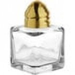 Choice 0.5 oz. Mini Salt and Pepper Shaker with Gold Top - 12/Pack