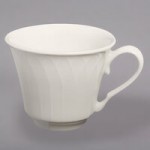 Homer Laughlin from Steelite International HL1467000 Gothic 3.5 oz. Ivory (American White) Undecorated China Ramekin - 36/Case Homer Laughlin from Steelite International HL1467000 Gothic 3.5 oz. Ivory (American White) Undecorated China Ramekin - 36/Case